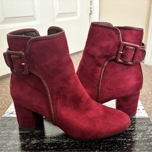 Suede Booties